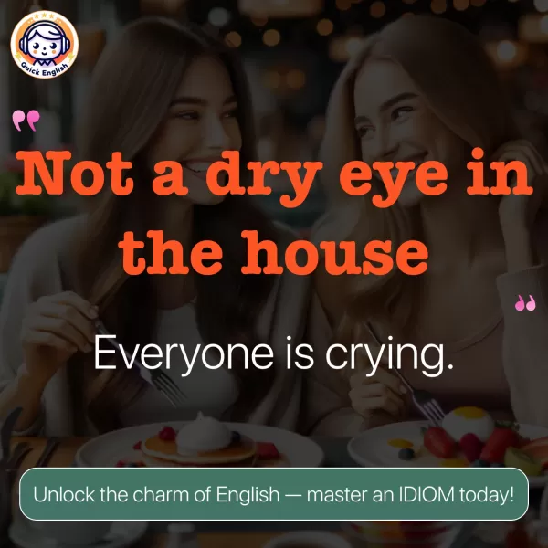 Not a dry eye in the house.