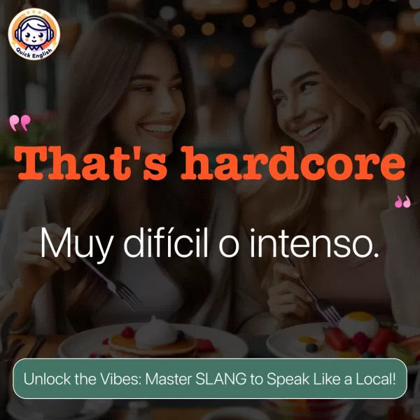 That's hardcore.