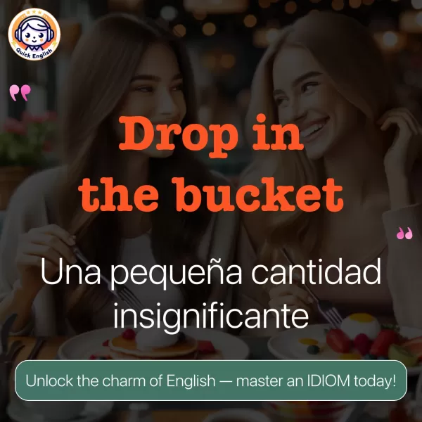 Drop in the bucket.