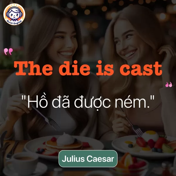 The die is cast.