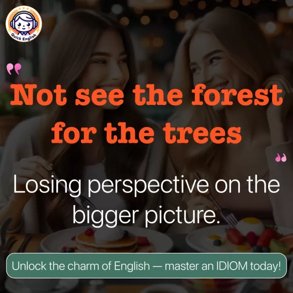 Not see the forest for the trees.