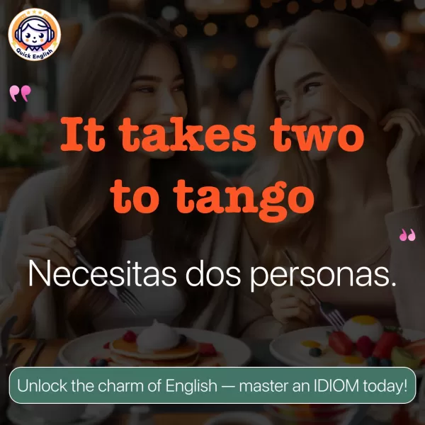It takes two to tango.