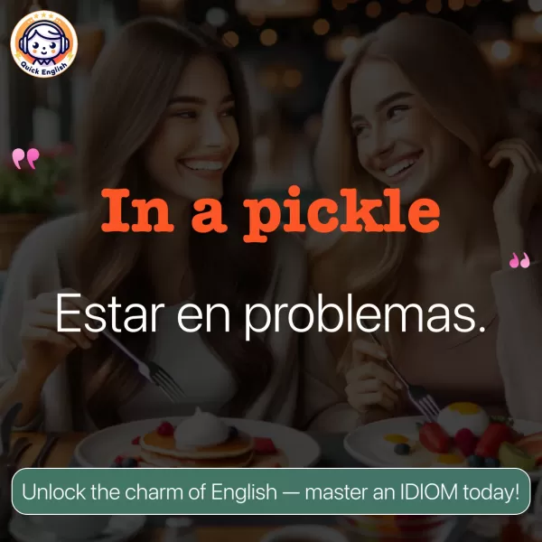In a pickle.