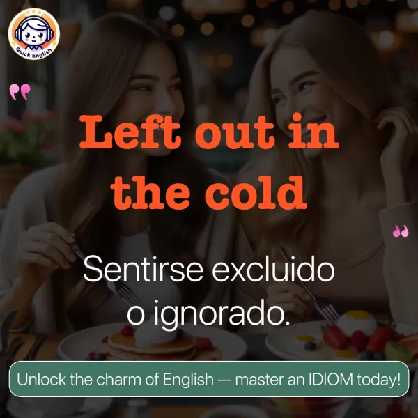 Left out in the cold.