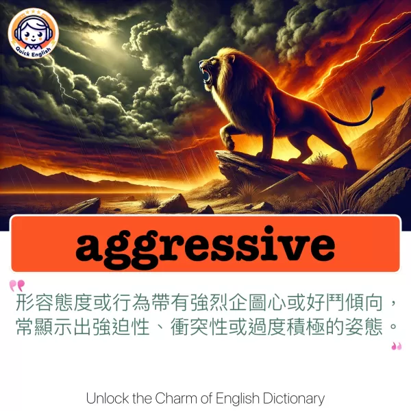 aggressive