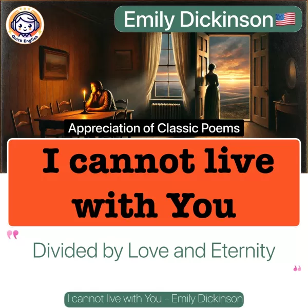 I cannot live with You
